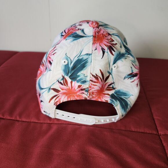 New Era 9FORTY LA Dodgers Floral Hibiscus Hat Structured Curved Brim Cap OSFA - Picture 4 of 9